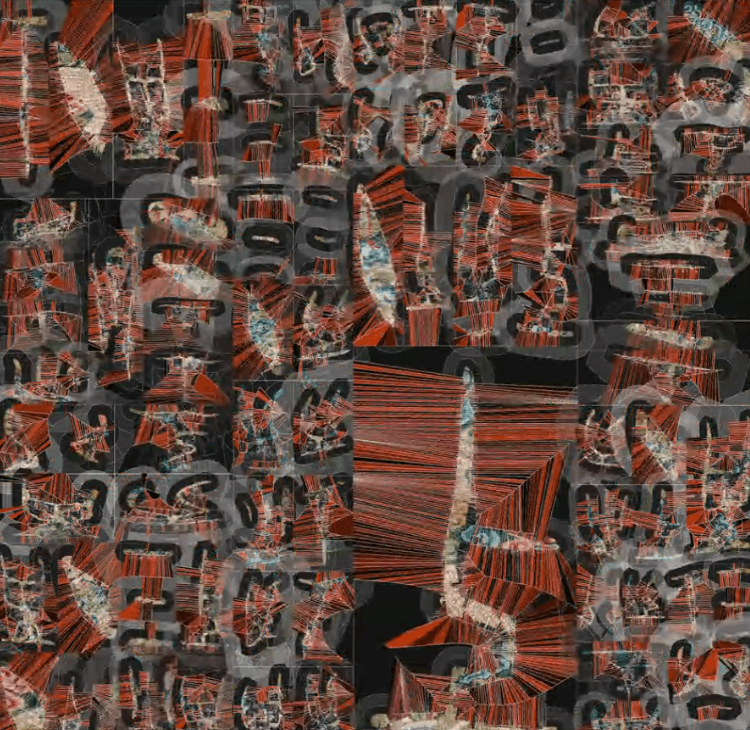 Recursively fragmenting the images